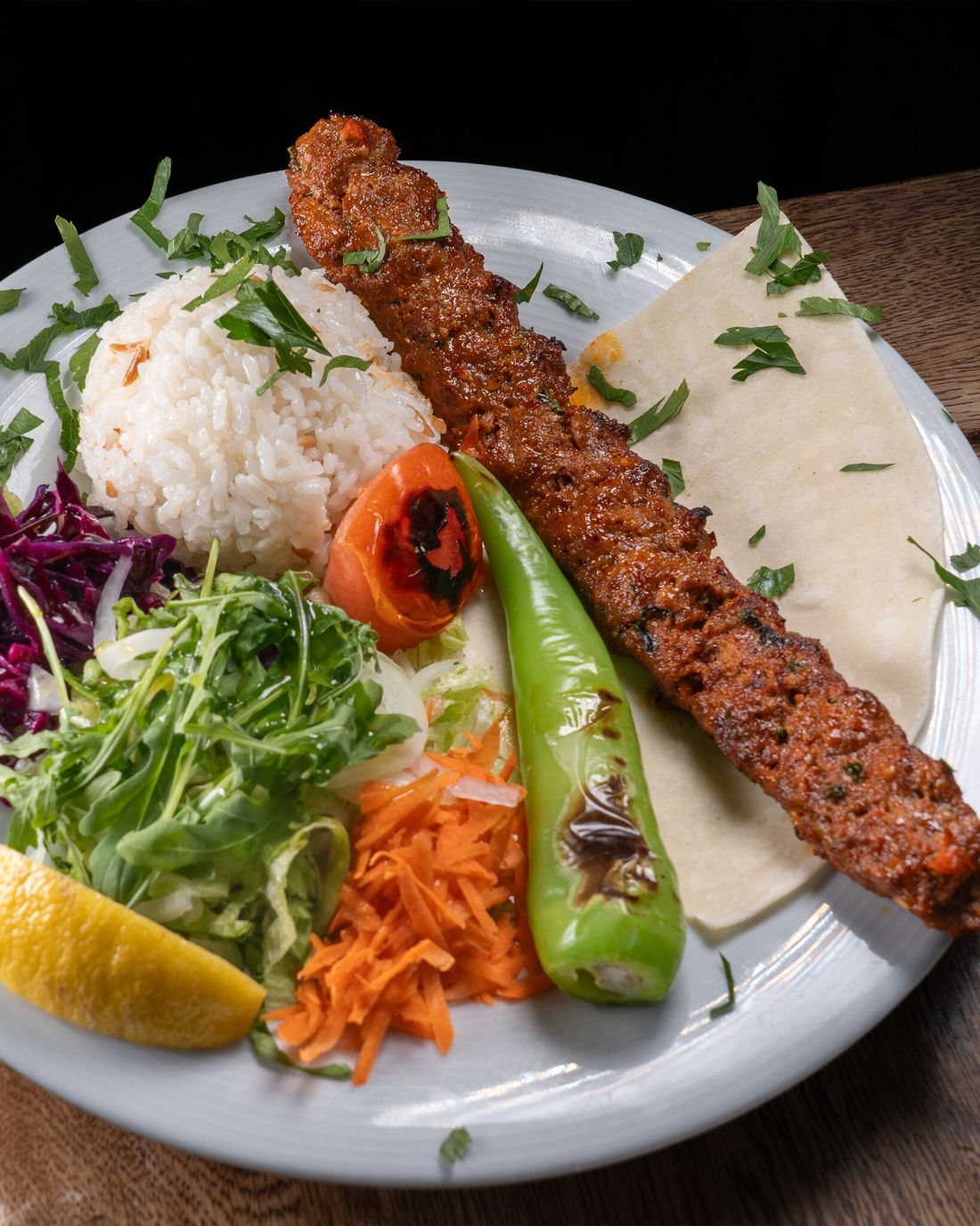 Adana Kebap im KENT Restaurant Wien