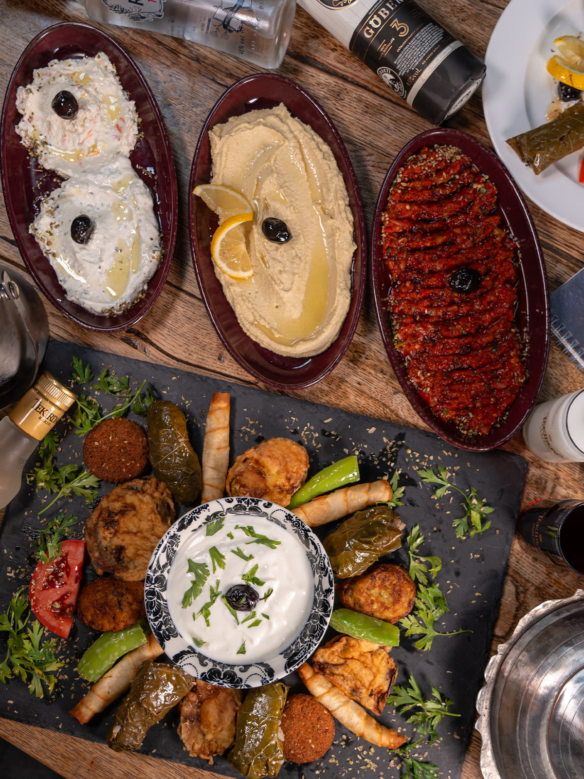 Meze-Platte im KENT